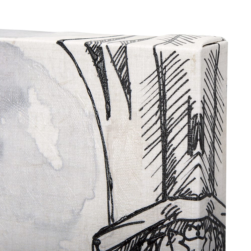 Mercana - Travel memories IV by Mercana Studio a Hand Embellished Textured Canvas - 102315-L view 3