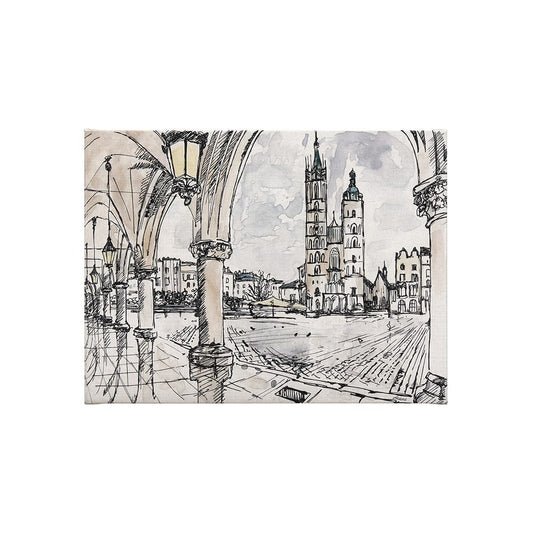 Mercana - Travel memories IV by Mercana Studio a Hand Embellished Textured Canvas - 102315-S view 1