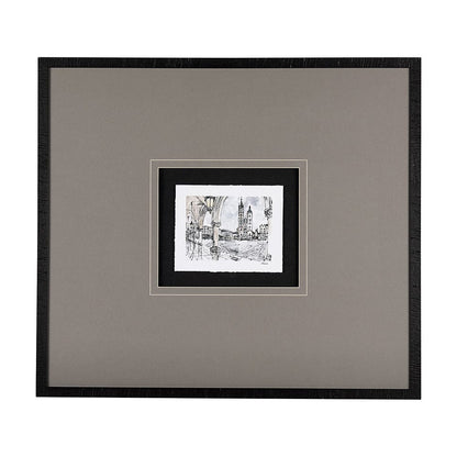 Mercana - Travel memories IV by Natalia a Framed Art Print Matted under Glass - 14456 view 1