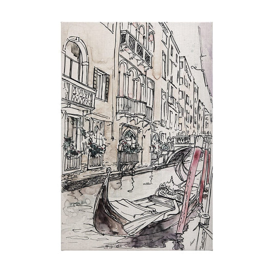Mercana - Travel Memories V by Mercana Studio a Hand Embellished Textured Canvas - 102316-L view 1