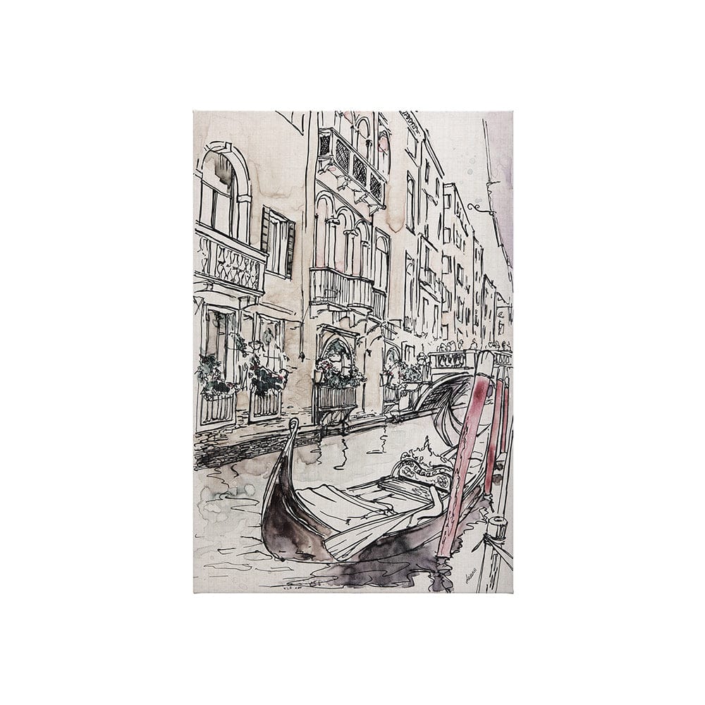 Mercana - Travel memories V by Mercana Studio a Hand Embellished Textured Canvas - 102316-S view 1