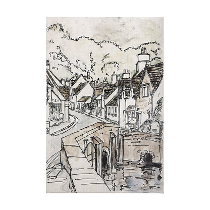 Mercana - Travel Memories VI by Mercana Studio a Hand Embellished Textured Canvas - 102317-L view 1