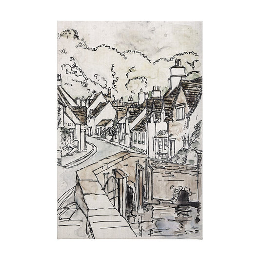 Mercana - Travel Memories VI by Mercana Studio a Hand Embellished Textured Canvas - 102317-L view 1