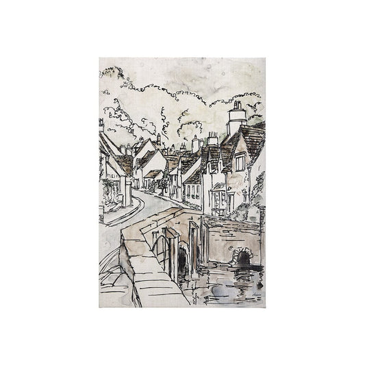 Mercana - Travel memories VI by Mercana Studio a Hand Embellished Textured Canvas - 102317-S view 1