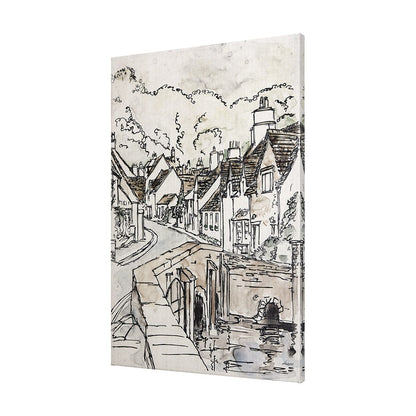 Mercana - Travel memories VI by Mercana Studio a Hand Embellished Textured Canvas - 102317-S view 2
