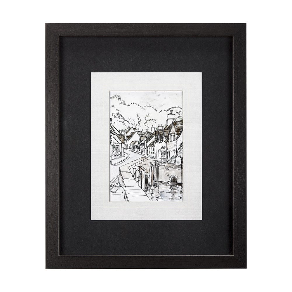 Mercana - Travel memories VI by Natalia a Framed Art Print Matted under Glass - 14458 view 1