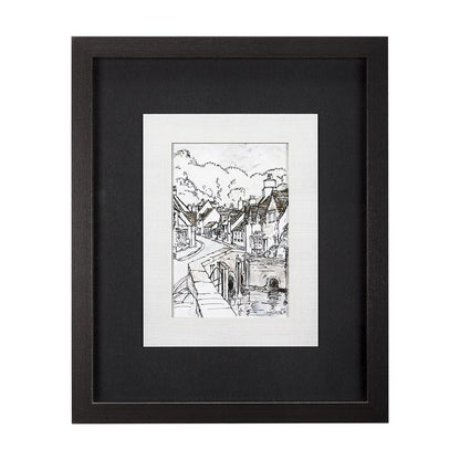 Mercana - Travel memories VI by Natalia a Framed Art Print Matted under Glass - 14458 view 1