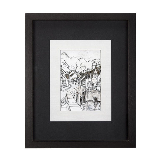 Mercana - Travel memories VI by Natalia a Framed Art Print Matted under Glass - 14458 view 1