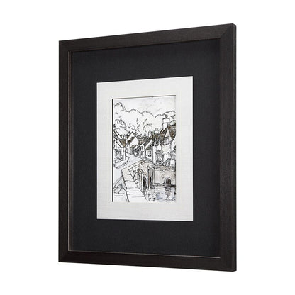 Mercana - Travel memories VI by Natalia a Framed Art Print Matted under Glass - 14458 view 2