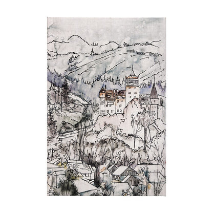 Mercana - Travel Memories VII by Mercana Studio a Hand Embellished Textured Canvas - 102318-L view 1