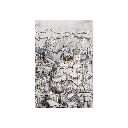 Mercana - Travel memories VII by Mercana Studio a Hand Embellished Textured Canvas - 102318-S view 1