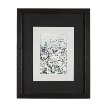 Mercana - Travel memories VII by Natalia a Framed Art Print Matted under Glass - 14459 view 1