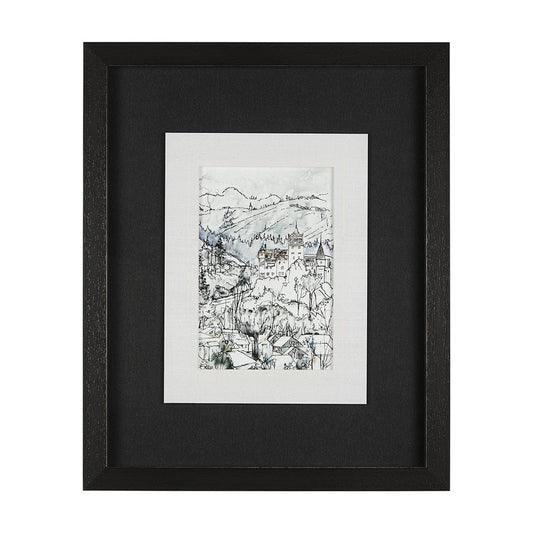Mercana - Travel memories VII by Natalia a Framed Art Print Matted under Glass - 14459 view 1