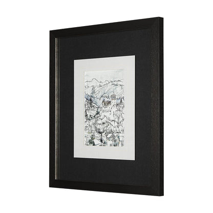 Mercana - Travel memories VII by Natalia a Framed Art Print Matted under Glass - 14459 view 2
