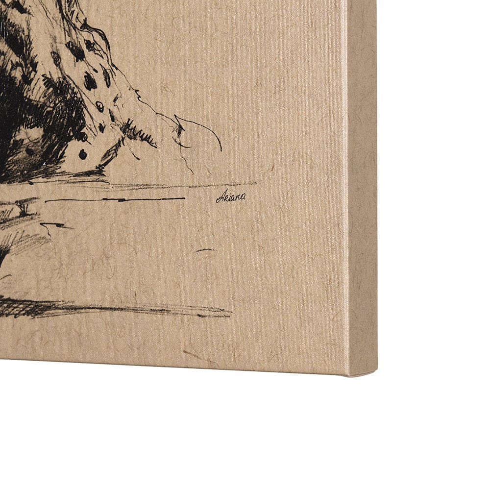 Mercana - Tree Drawing I by Mercana Studio a Hand Embellished Textured Canvas - 102501-L view 5
