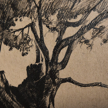 Mercana - Tree Drawing I by Mercana Studio a Hand Embellished Textured Canvas - 102501-L view 6