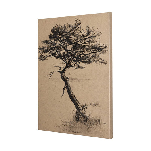 Mercana - Tree Drawing III by Mercana Studio a Hand Embellished Textured Canvas - 102503-L view 2