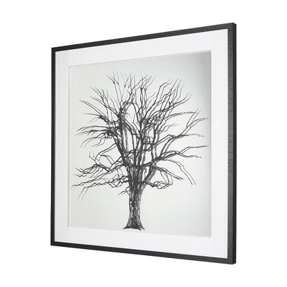 Mercana - Tree of Life by Studio M a handmade Original Framed Artwork on Glass - 14671 view 2