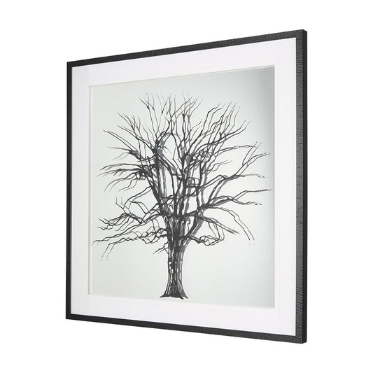 Mercana - Tree of Life by Studio M a handmade Original Framed Artwork on Glass - 14671 view 2