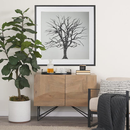 Mercana - Tree of Life by Studio M a handmade Original Framed Artwork on Glass - 14671 view 8