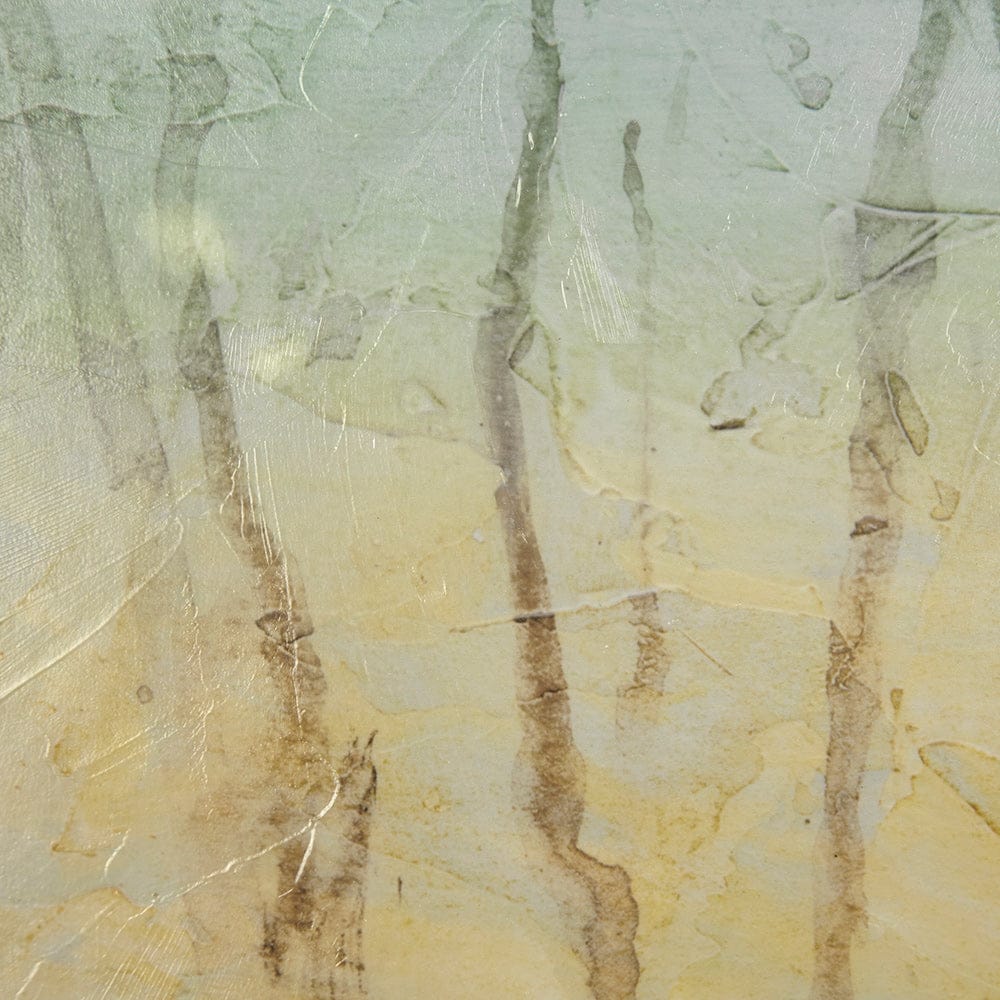 Mercana - Treeline Light II by Jennifer Goldberger Hand Embellished Framed Art Print Matted under Glass - 12294 view 4