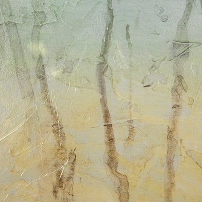 Mercana - Treeline Light II by Jennifer Goldberger Hand Embellished Framed Art Print Matted under Glass - 12294 view 4