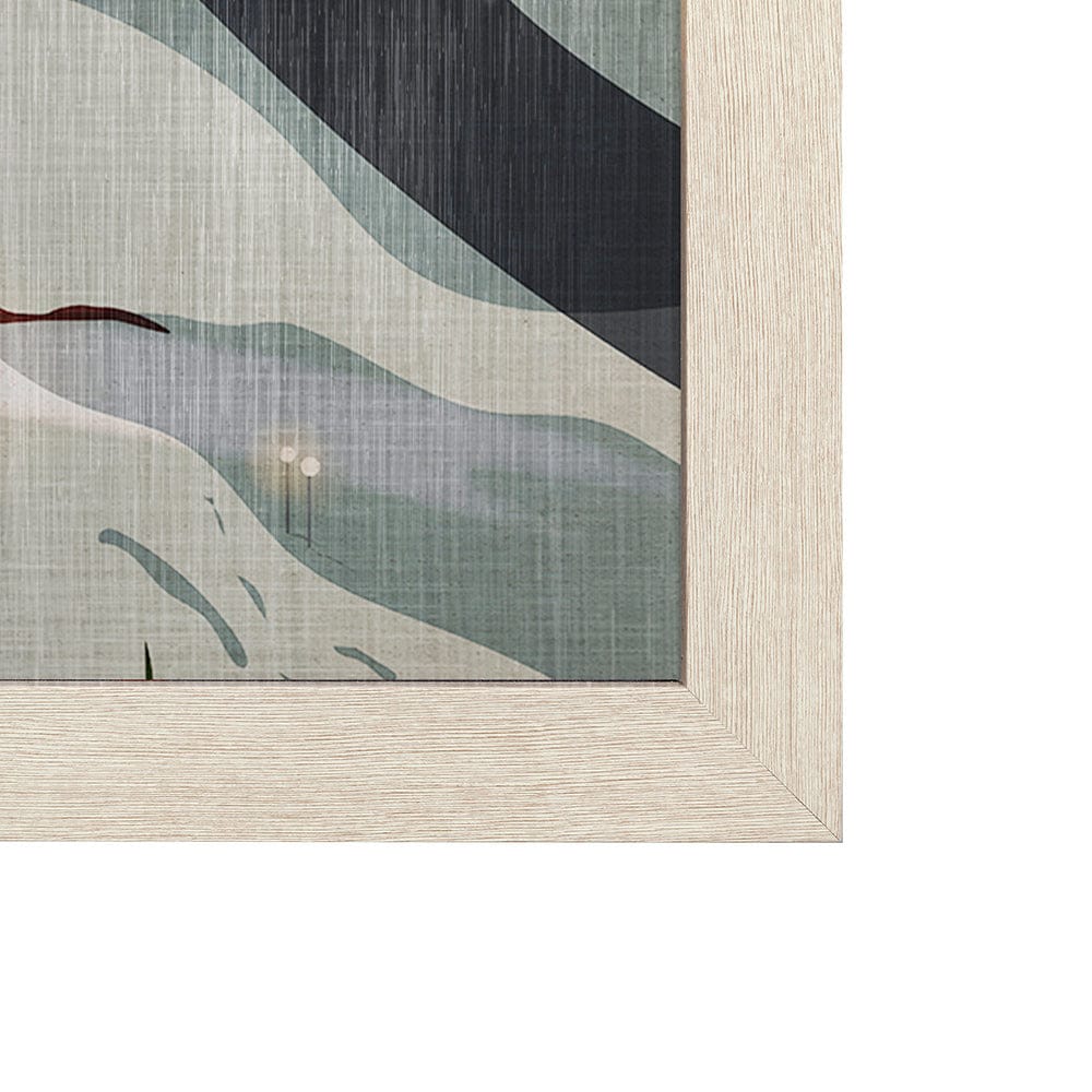 Mercana - Tremblant Go Canada L by Mercana Studio a Hand Embellished Decograph Framed Art Print - 14063 view 3