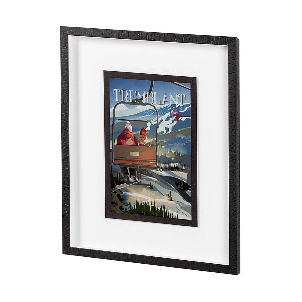 Mercana - Tremblant Go Canada M by Mercana Studio a Framed Art Print Matted under Glass - 14064 view 2