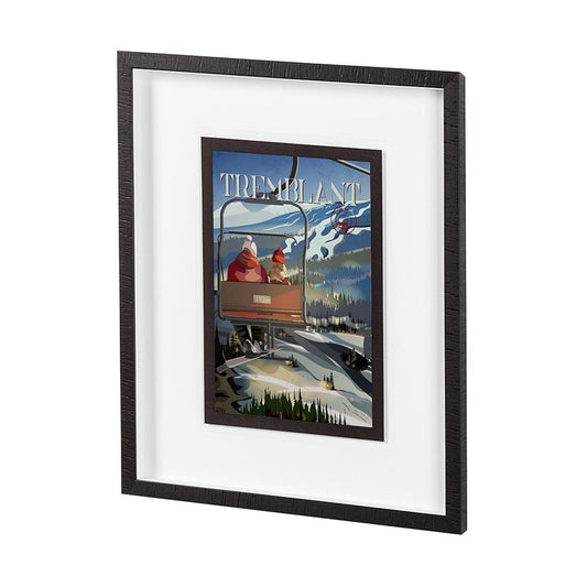 Mercana - Tremblant Go Canada M by Mercana Studio a Framed Art Print Matted under Glass - 14064 view 2