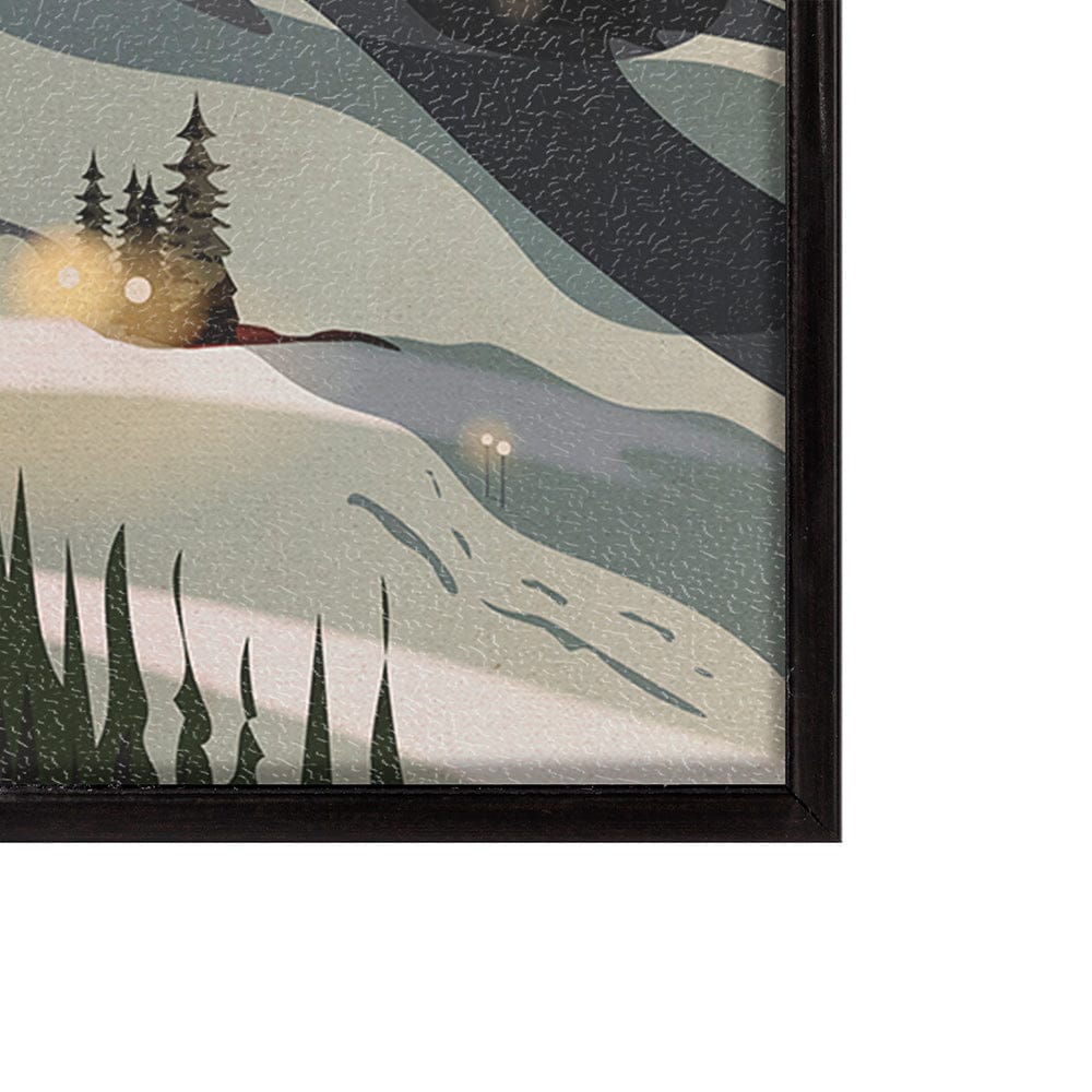 Mercana - Tremblant Go Canada SM by Mercana Studio a Hand Embellished Decograph Framed Art Print - 14066 view 3
