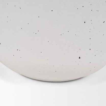 Mercana - Treva Tall White w/ Black Speckles Metal Vase - 70960 view 11