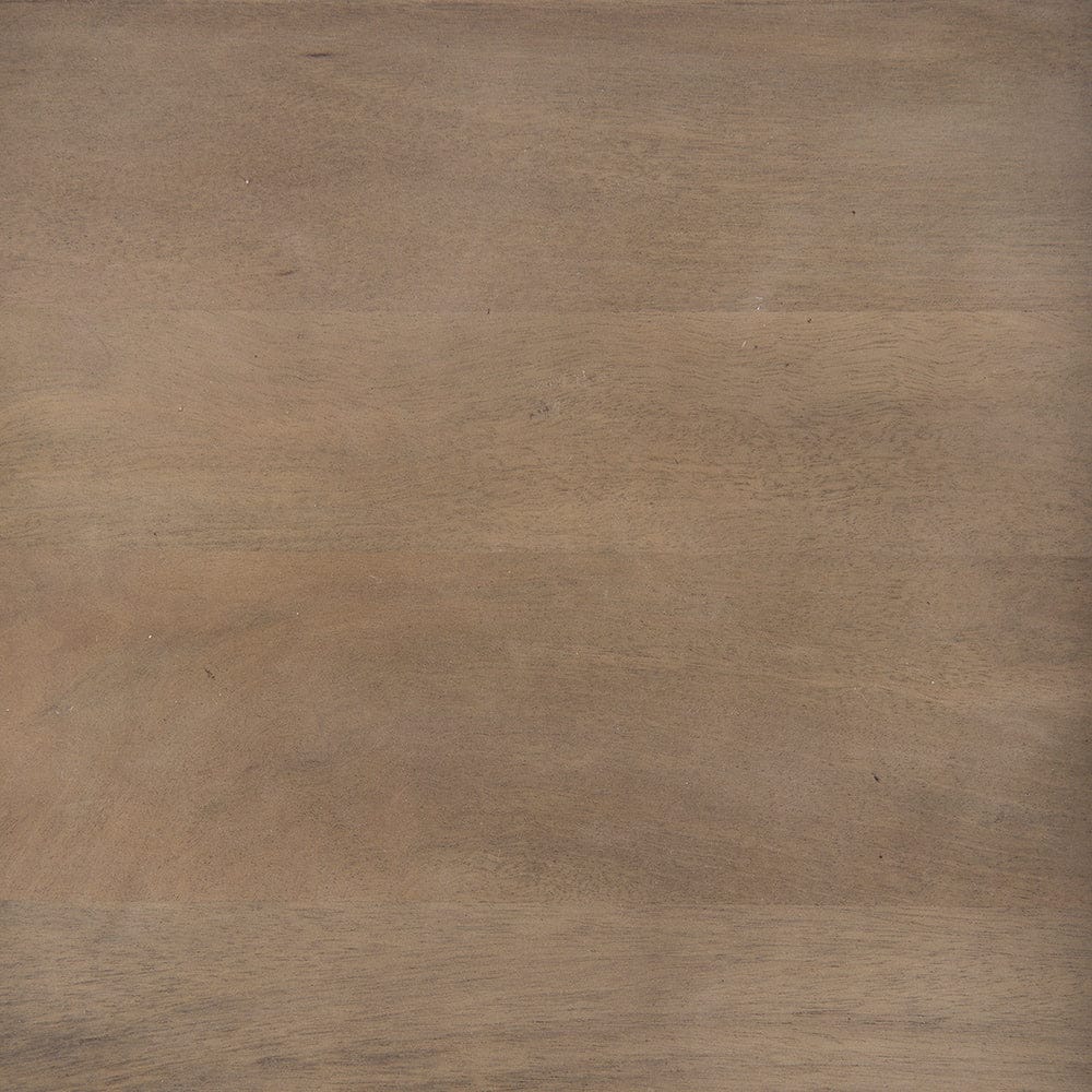 Mercana - Trey 48x46 Rectangular Brown Solid Wood Top Table Black Metal Frame Two-Tier Coffee Table - 68218 view 10