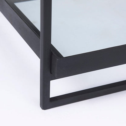 Mercana - Trey Black Metal W/Glass Accent Table - 69787 view 9