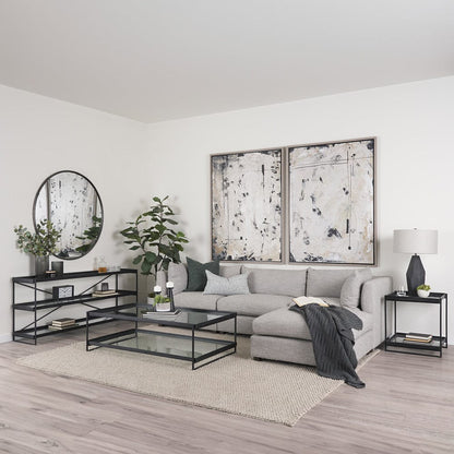 Mercana - Trey Black Metal W/Glass Accent Table - 69787 view 11