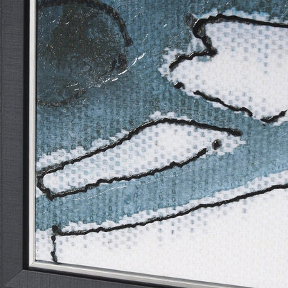 Mercana - Tributary I by Mercana Studio a Hand Embellished Textured Framed Canvas - 102604-FL view 5