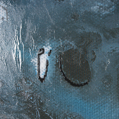 Mercana - Tributary I by Mercana Studio a Hand Embellished Textured Framed Canvas - 102604-FL view 7