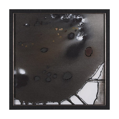 Mercana - Tributary III by Mercana Studio a Hand Embellished Textured Framed Art Print - 15207 view 1