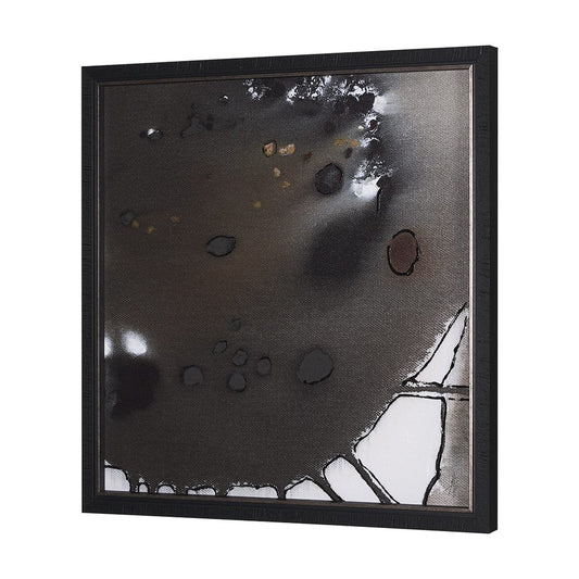 Mercana - Tributary III by Mercana Studio a Hand Embellished Textured Framed Art Print - 15207 view 2
