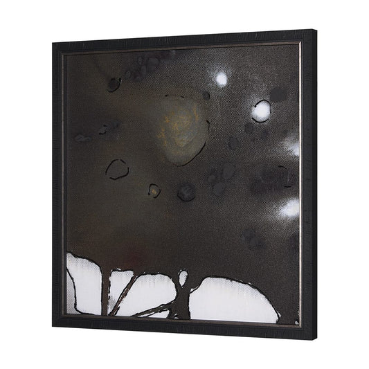 Mercana - Tributary IV by Mercana Studio a Hand Embellished Textured Framed Art Print - 15208 view 2