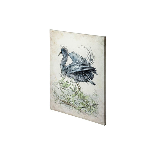 Mercana - Tricolored Heron by Mercana Studio a Hand Embellished Textured Canvas - 101185-S view 1