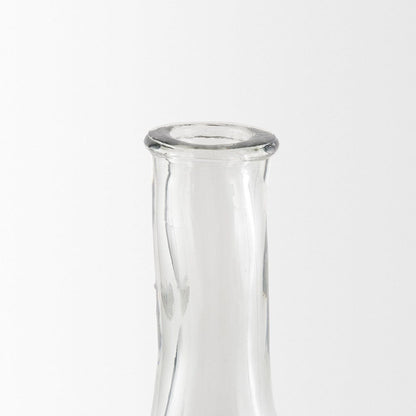 Mercana - Troian Large Rattan Wrapped Glass Bottle - 70933 view 3