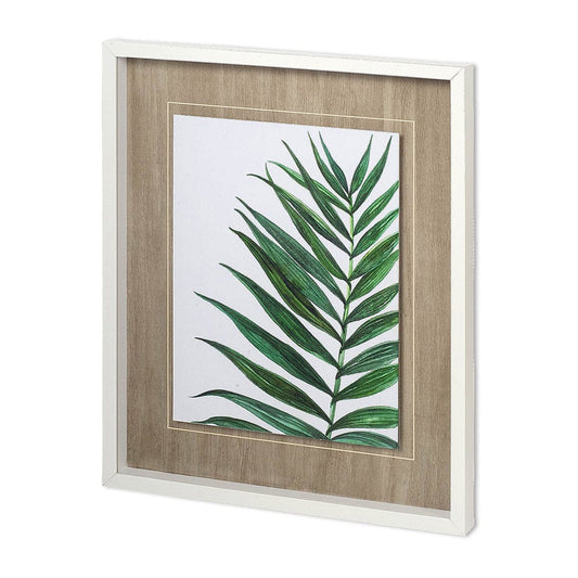 Mercana - Tropical Breeze Palm 1 by Jin Jing a Framed Art Print Matted under Glass - 11440 view 1