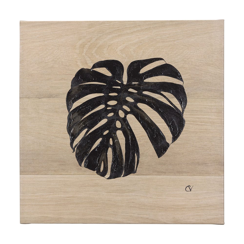 Mercana - Tropical Leaf I by Mercana Studio a Hand Embellished Textured Canvas - 102275-L view 1