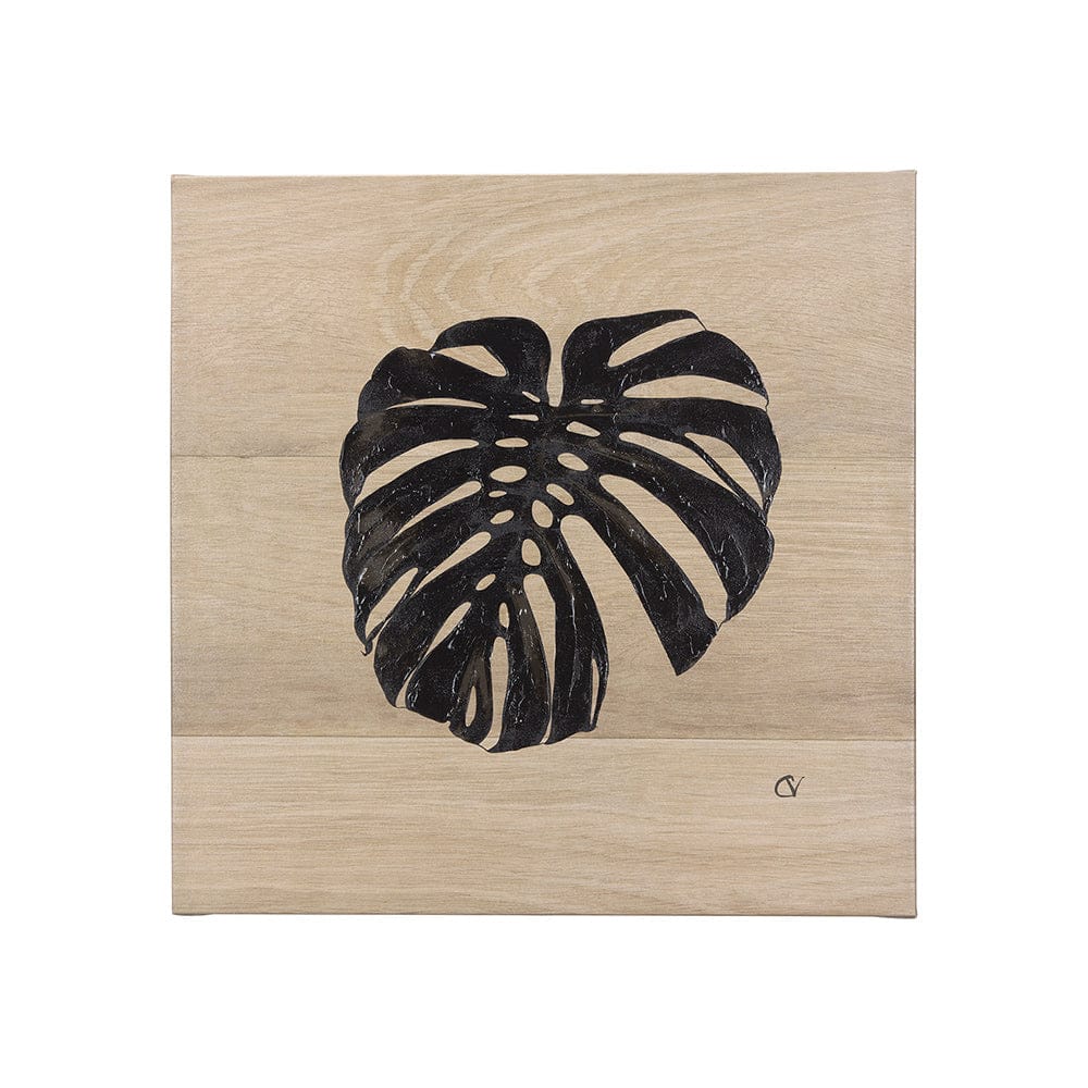 Mercana - Tropical Leaf I by Mercana Studio a Hand Embellished Textured Canvas - 102275-S view 1