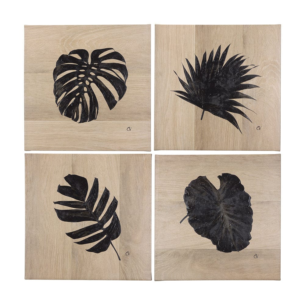 Mercana - Tropical Leaf III by Mercana Studio a Hand Embellished Textured Canvas - 102278-S view 8