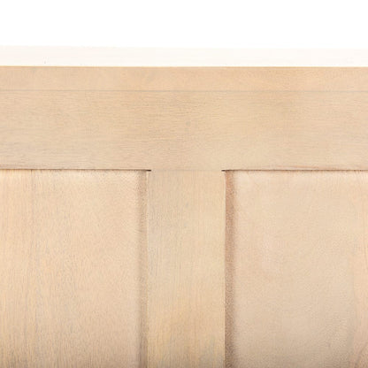 Mercana - Tucker Light Brown Wood w/ Carved Arch Pattern 4 Door Sideboard - 69954 view 9