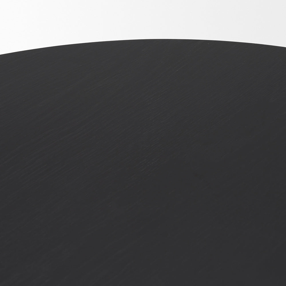 Mercana - Tucson Natural Wood w/ Round Black Oak Top Coffee Table - 70888-AB view 5