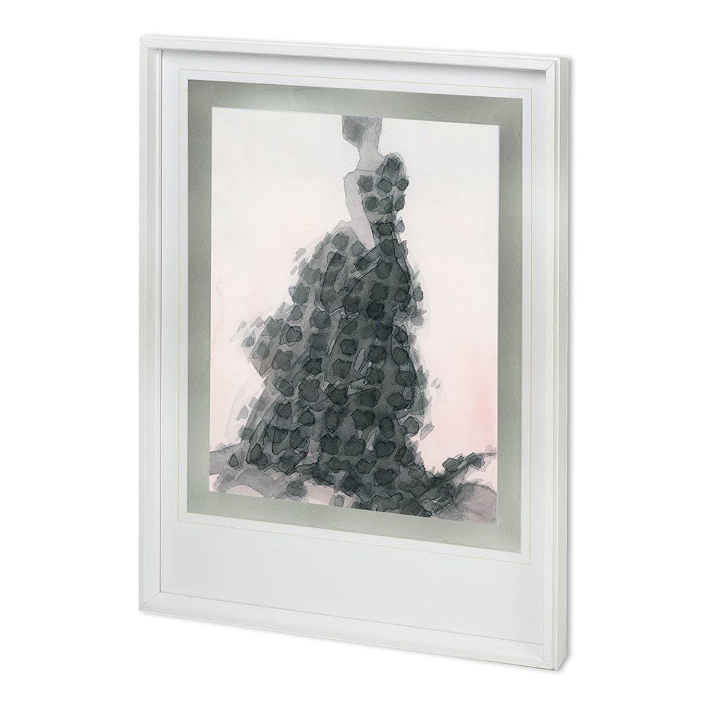 Mercana - Tulle and Drapery I by Mercana Studio Hand Embellished Textured Framed Art Print Matted under Glass - 12002 view 1