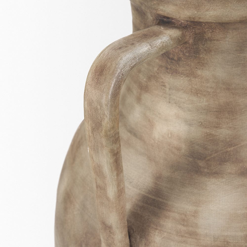 Mercana - Tulsi Tall Matte Earth Brown Ceramic Floor Vase - 71000 view 8