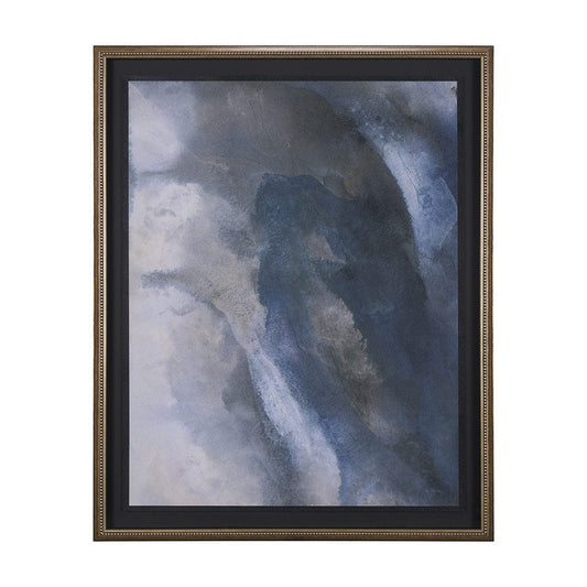 Mercana - Turbulent Skies Abstract by Mercana Studio a Hand Embellished Framed Print under Glass - 15769 view 1